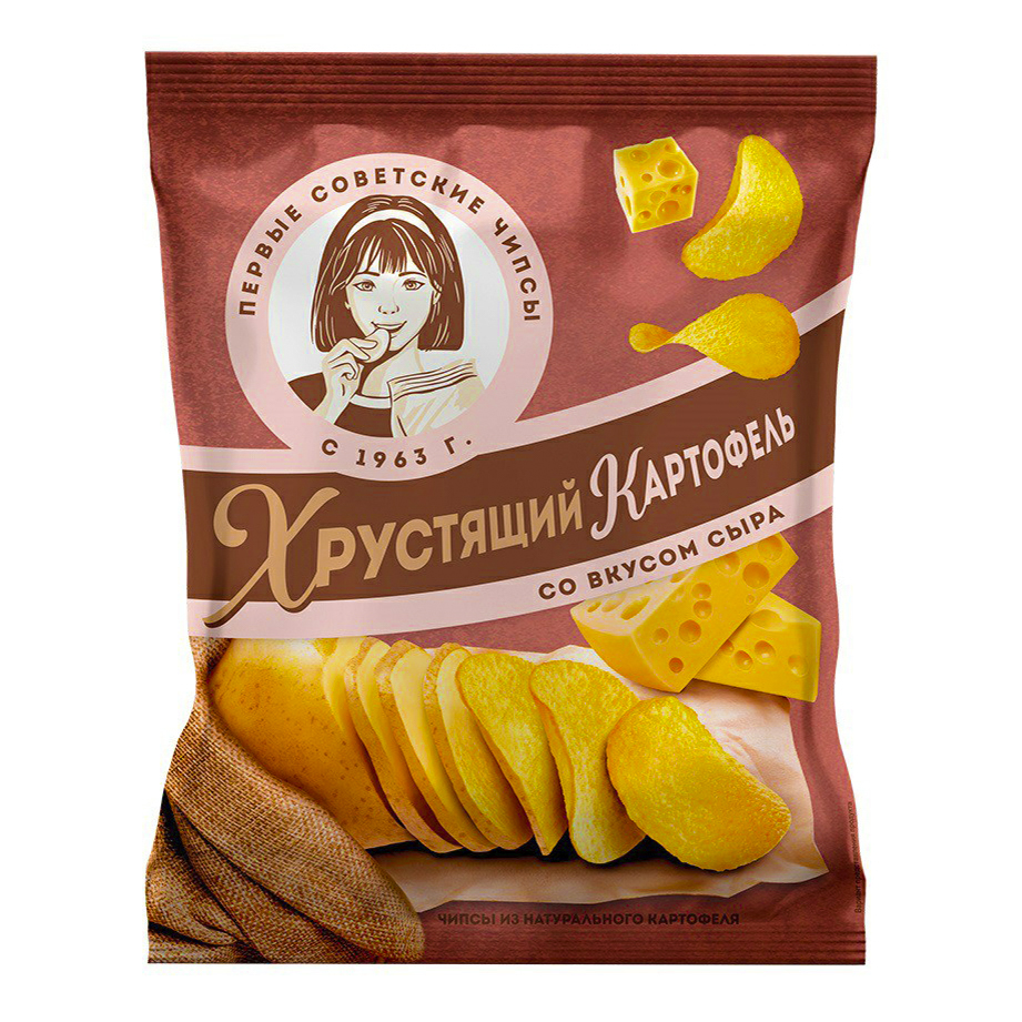 Чипсы картофельные Хрустящий картофель сыр 70 г