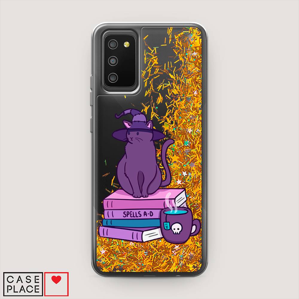 

Чехол Awog на Samsung Galaxy A02s / Самсунг A02s "Magic Cat", Розовый, 2102390-1