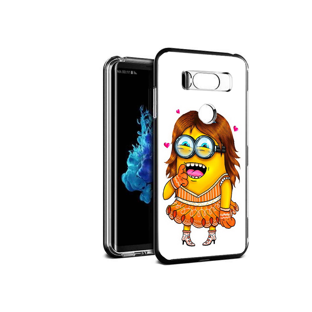 

Чехол MyPads Tocco для LG V30S Миньон девочка, Прозрачный, Tocco