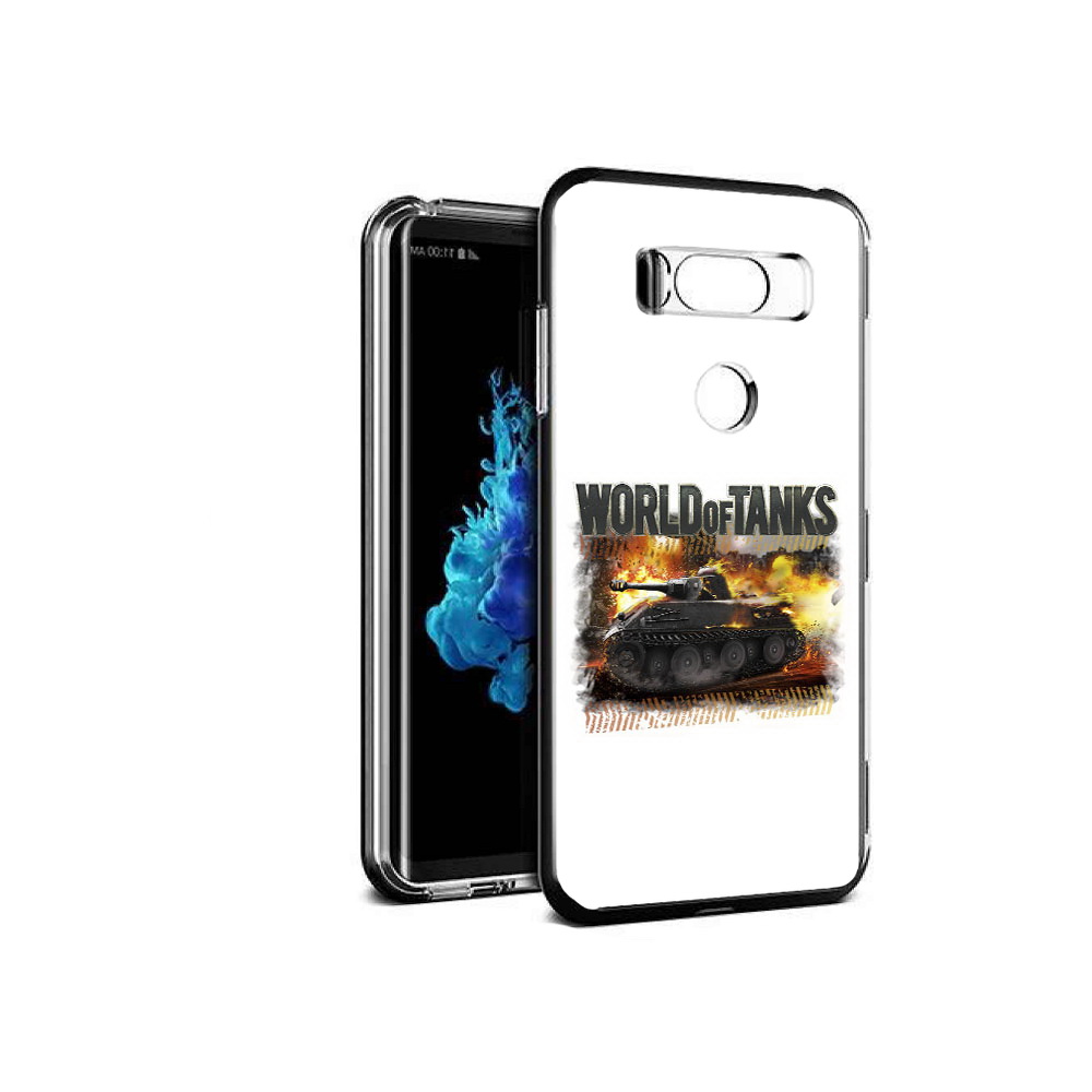 

Чехол MyPads Tocco для LG V30S Мир танков-2, Прозрачный, Tocco