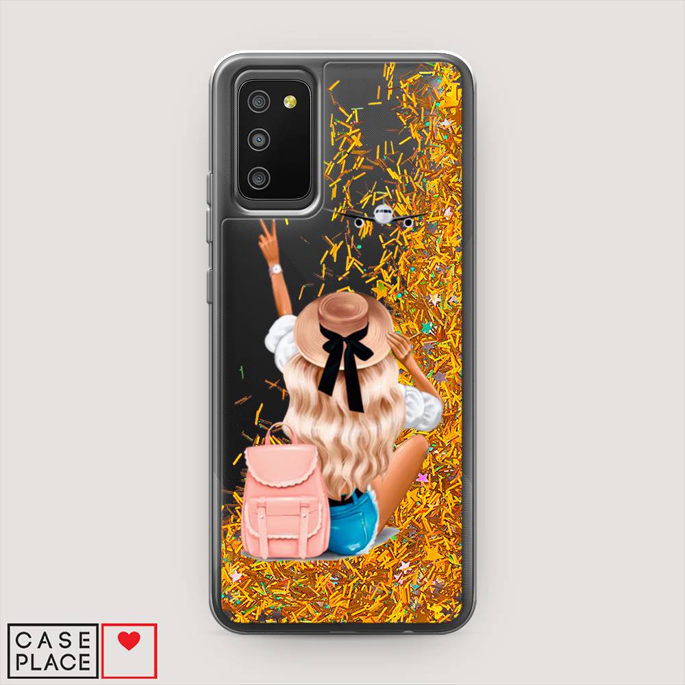

Чехол Awog на Samsung Galaxy A02s / Самсунг A02s "Автостопом самолетом", Бежевый;розовый;голубой, 2102390-1