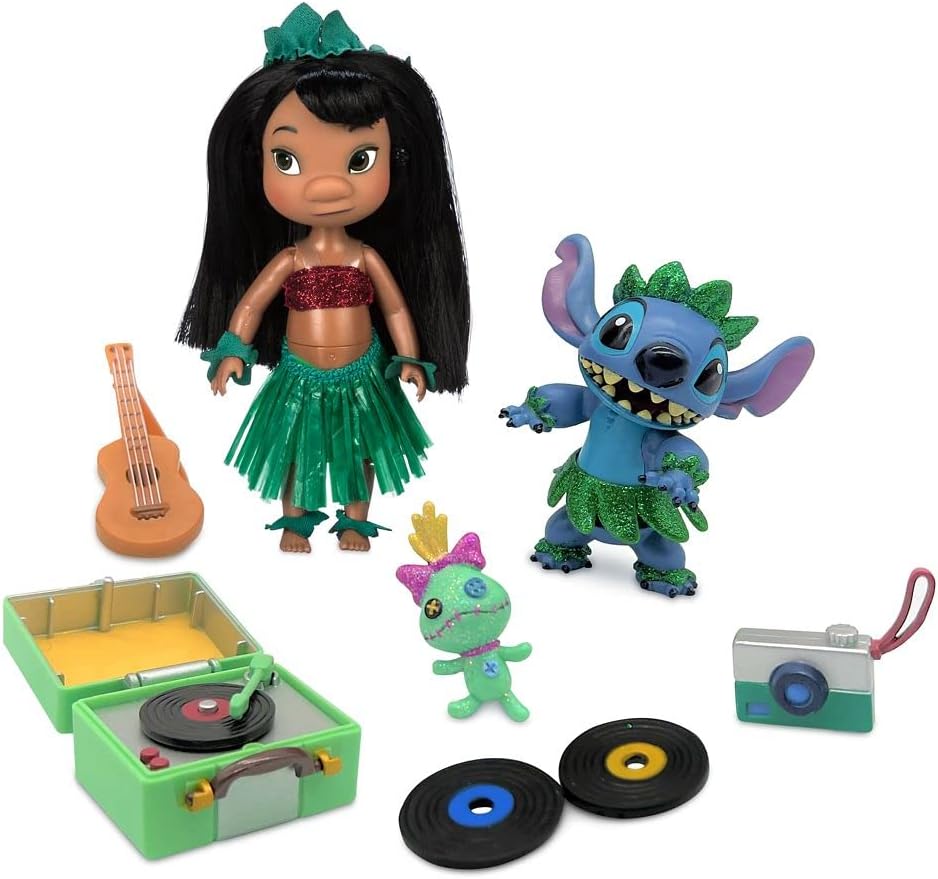 

Кукла Disney Лило и Стич Disney Animators Mini в чемоданчике, Лило и Стич