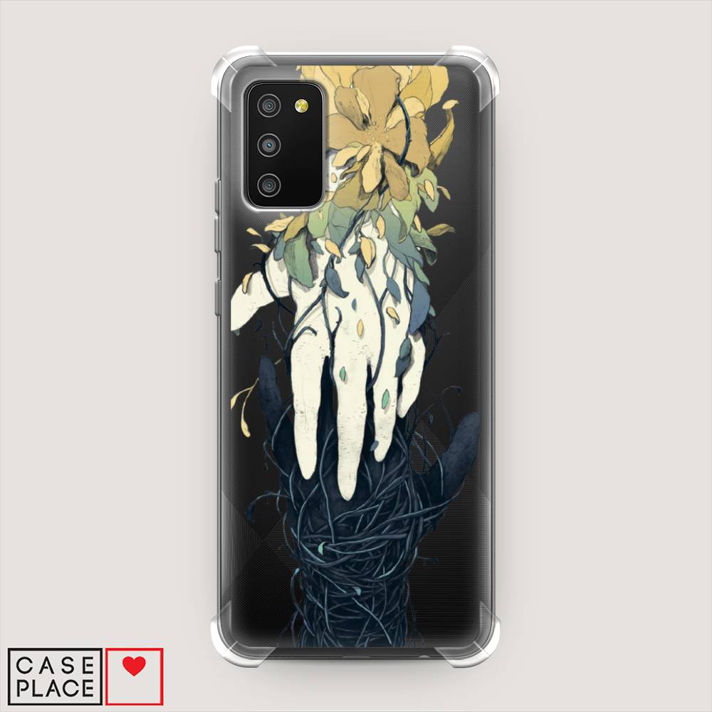 

Чехол Awog на Samsung Galaxy A02s / Самсунг A02s "Сплетения рук", Зеленый, 2102351-1