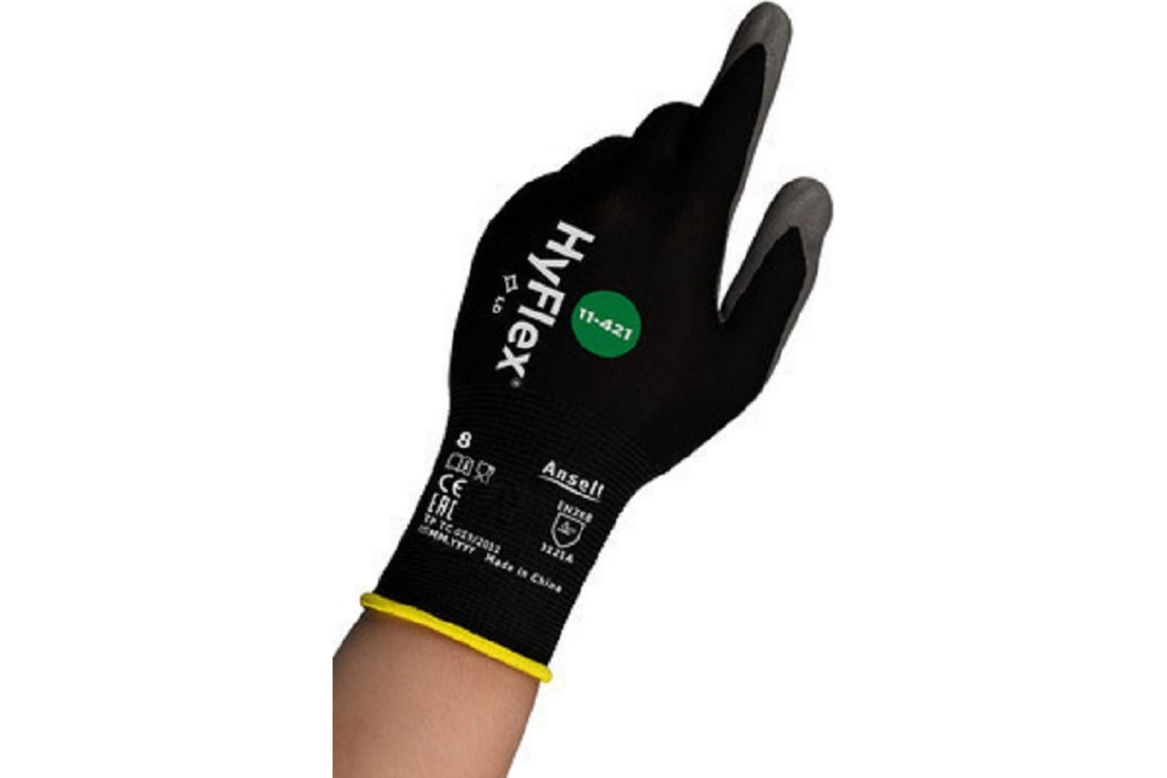 

Перчатки от механических повреждений Ansell HyFlex 11-421-10