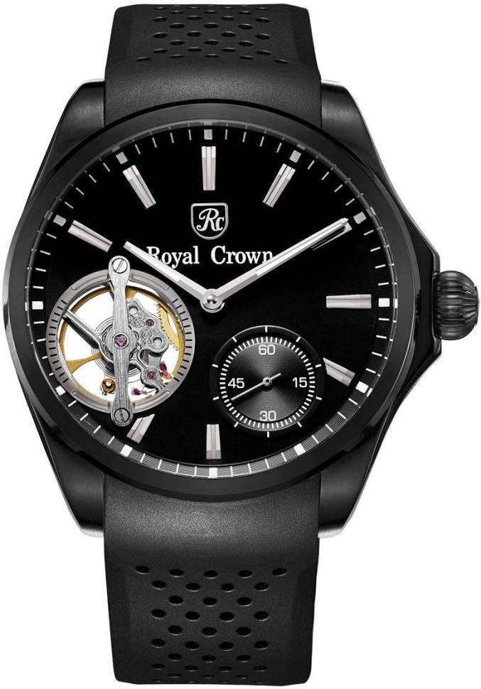 

Наручные часы женские Royal Crown 6112-BLK-1-3, 6112-BLK-1-3