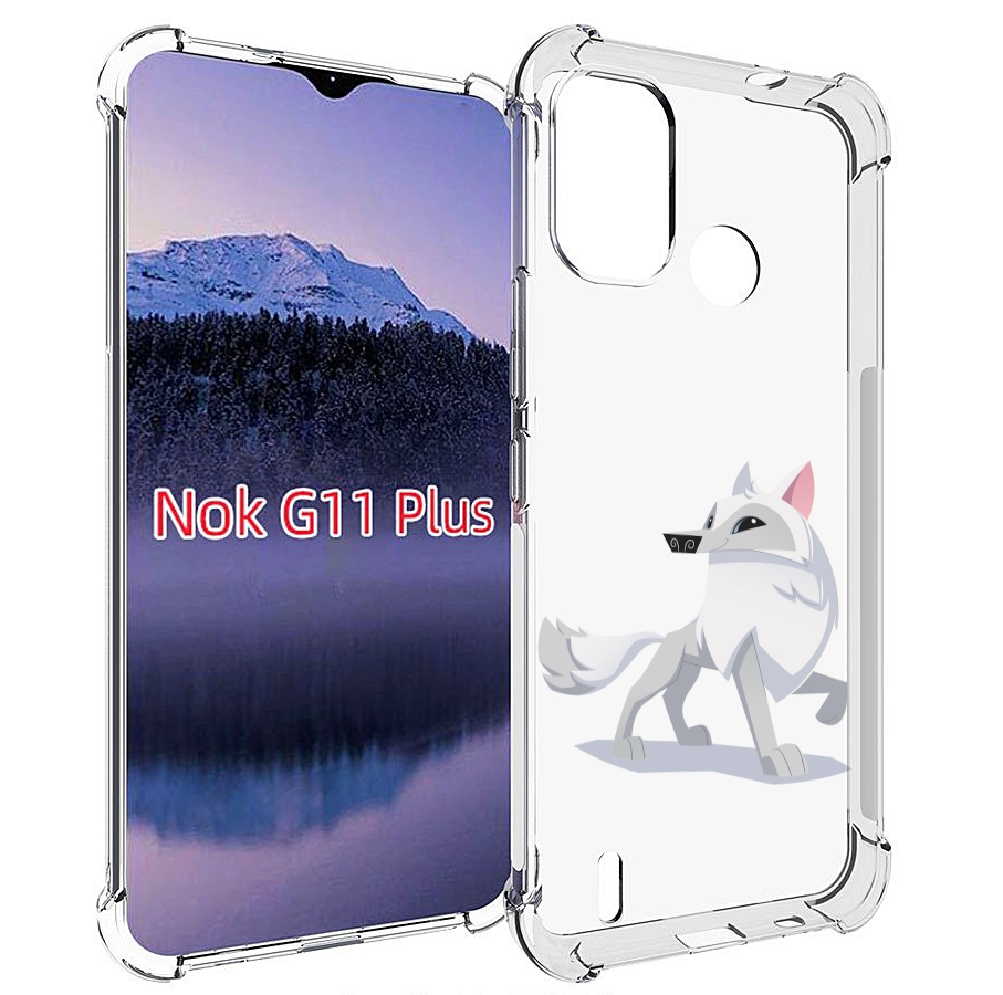

Чехол MyPads волчок-серый для Nokia G11 Plus, Прозрачный, Tocco