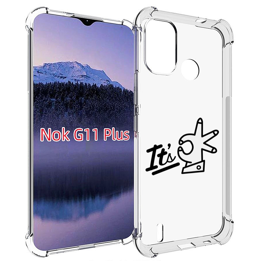 

Чехол MyPads все-ок для Nokia G11 Plus, Прозрачный, Tocco