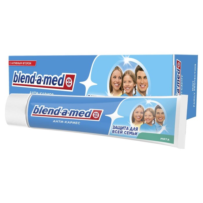 

Зубная паста Blend-a-med "Анти-Кариес Мята", 100 мл