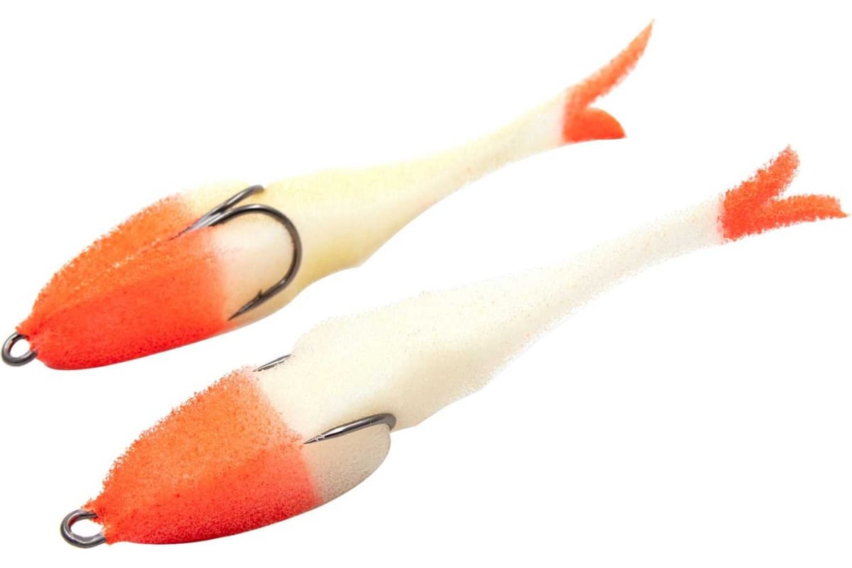 

Поролоновая рыбка YAMAN Devious Minnow на двойнике, р. 135 мм, цвет 15 UV (5 шт.), Белый;желтый;оранжевый