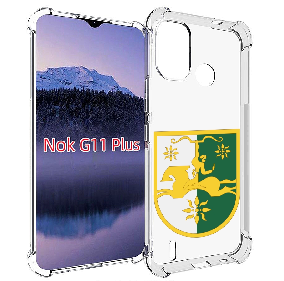 

Чехол MyPads герб-абхазии для Nokia G11 Plus, Прозрачный, Tocco
