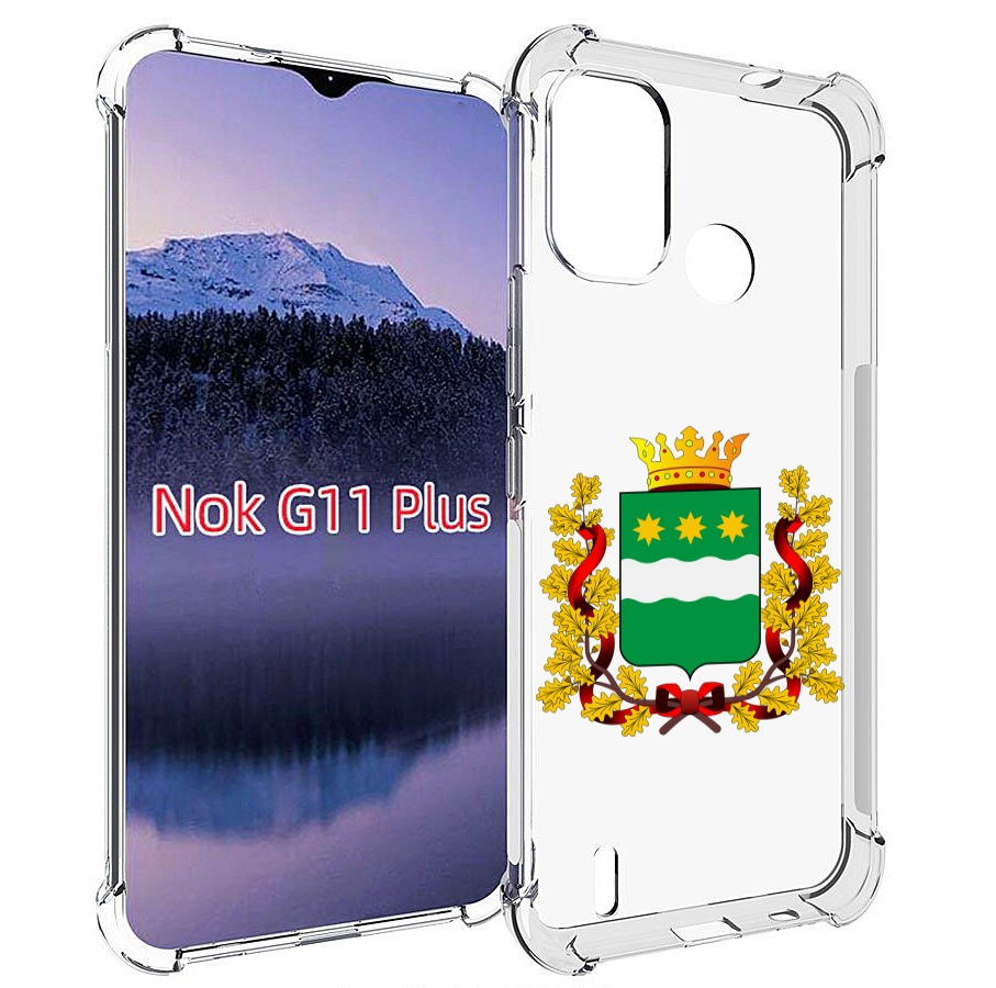Чехол MyPads герб-амурскои?-области для Nokia G11 Plus