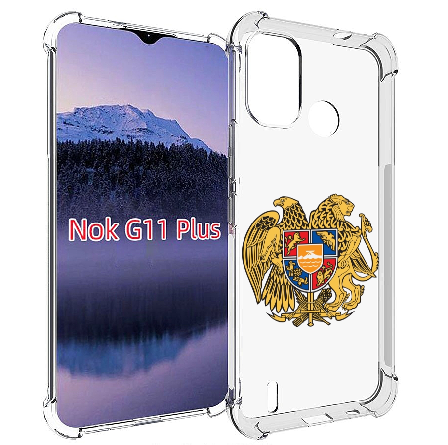 

Чехол MyPads герб-армении для Nokia G11 Plus, Прозрачный, Tocco