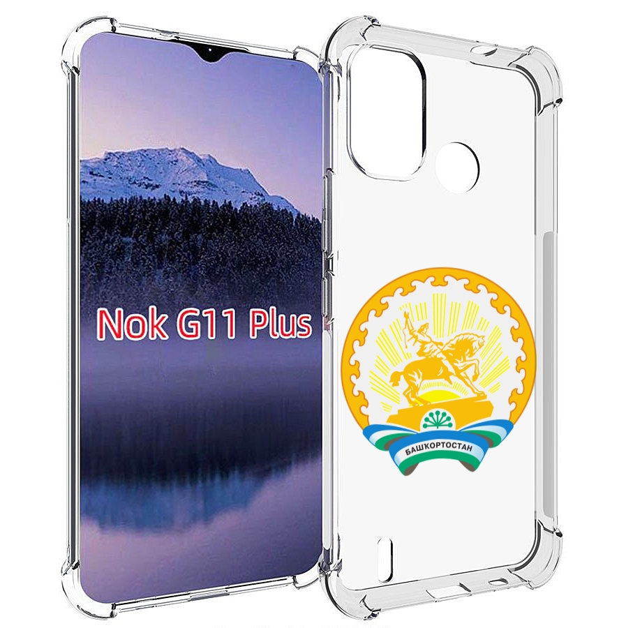 

Чехол MyPads герб-башкортостан-уфа для Nokia G11 Plus, Прозрачный, Tocco