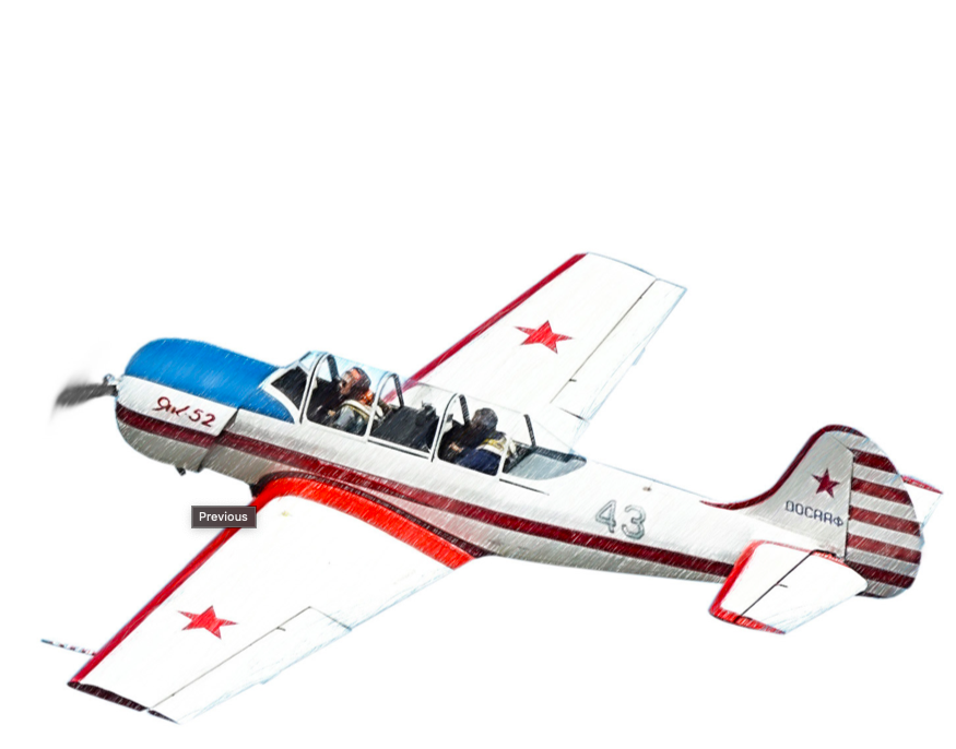 

QD48019 3D Декаль интерьера кабины Як-52 ARK, Цветной