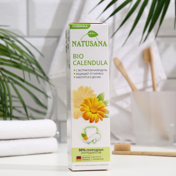 

Зубная паста Natusana Bio Calendula, 100 мл