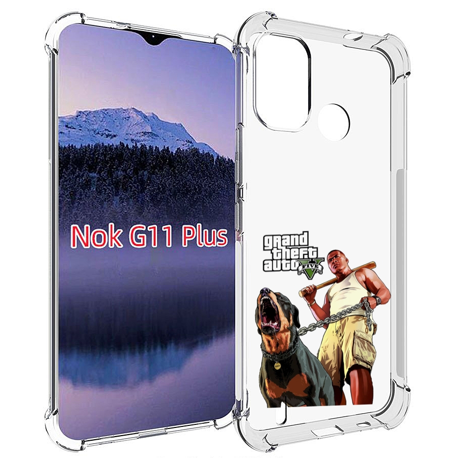

Чехол MyPads GTA грозная собака для Nokia G11 Plus, Прозрачный, Tocco