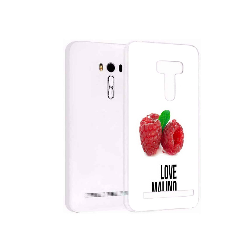 

Чехол MyPads Tocco для Asus ZenFone Selfie (ZD551KL) Бренд лове малино, Прозрачный, Tocco