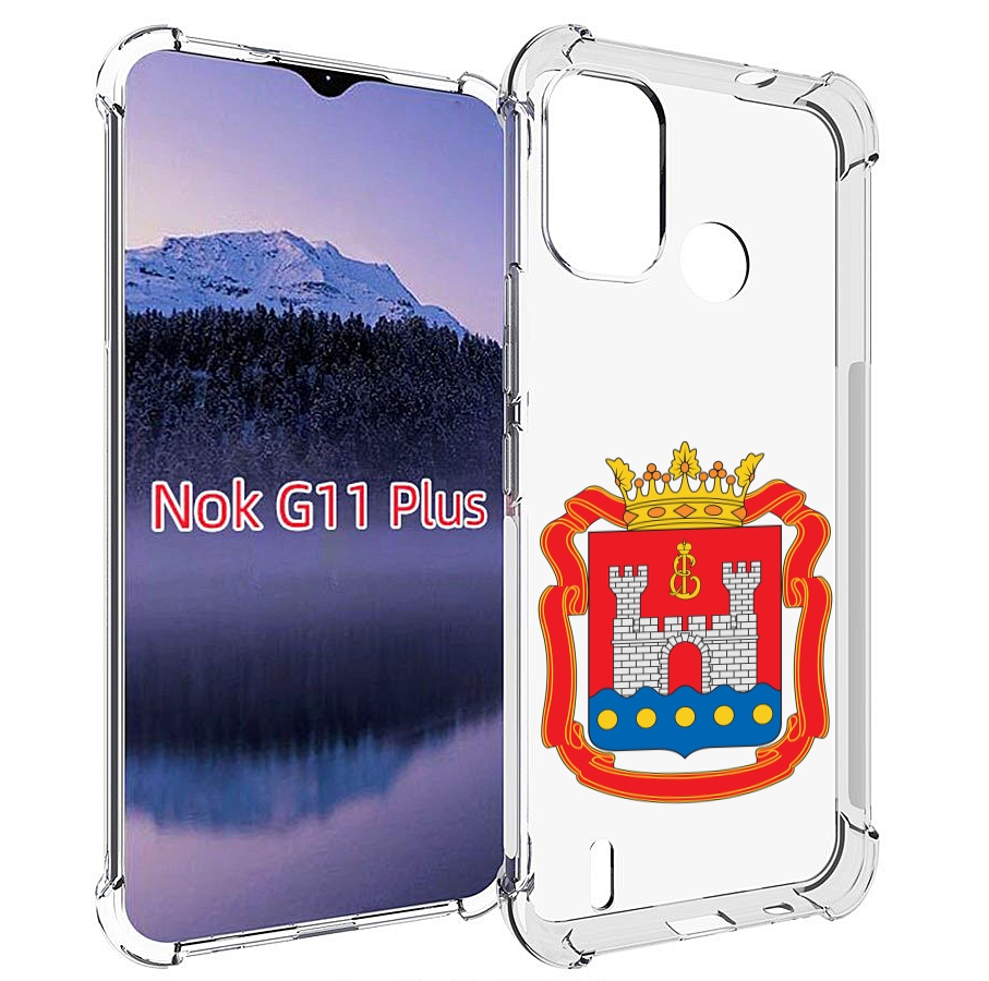 

Чехол MyPads герб-калининградская-область для Nokia G11 Plus, Прозрачный, Tocco