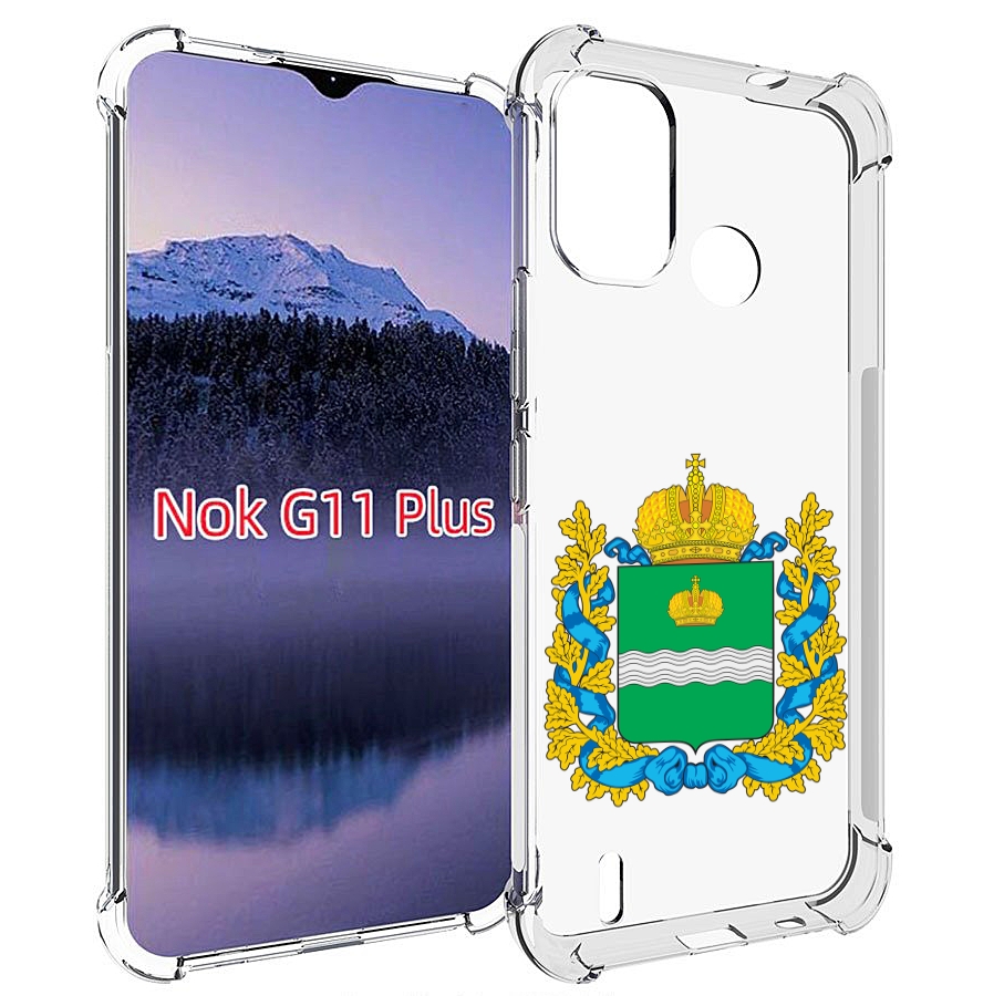 

Чехол MyPads герб-калужскои-области для Nokia G11 Plus, Прозрачный, Tocco