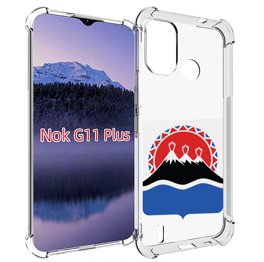 

Чехол MyPads герб-камчатскии-краи для Nokia G11 Plus, Прозрачный, Tocco