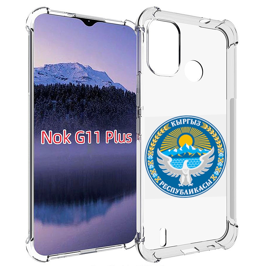 

Чехол MyPads герб-киргизия для Nokia G11 Plus, Прозрачный, Tocco