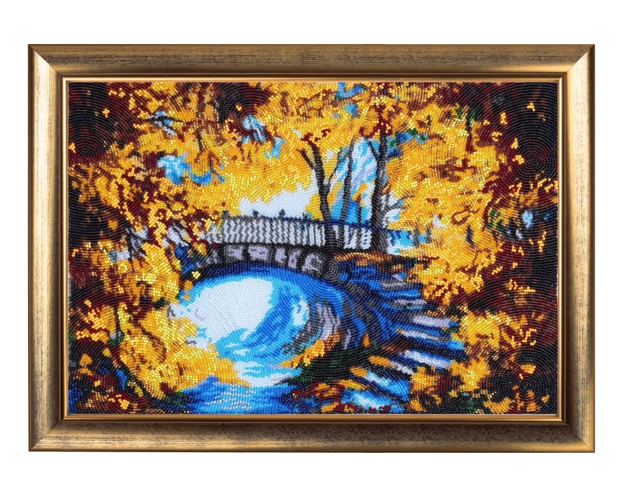 

Вышивка бисером Butterfly Осенний парк, 25х38 см