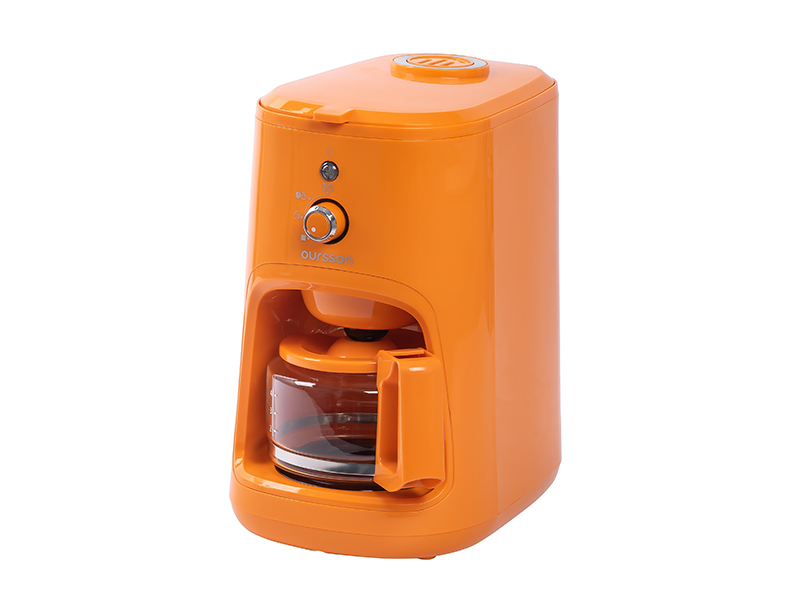 Кофеварка капельного типа Oursson CM0400G Orange капельная кофеварка со встроенной кофемолкой bq cm7002 розовое золото