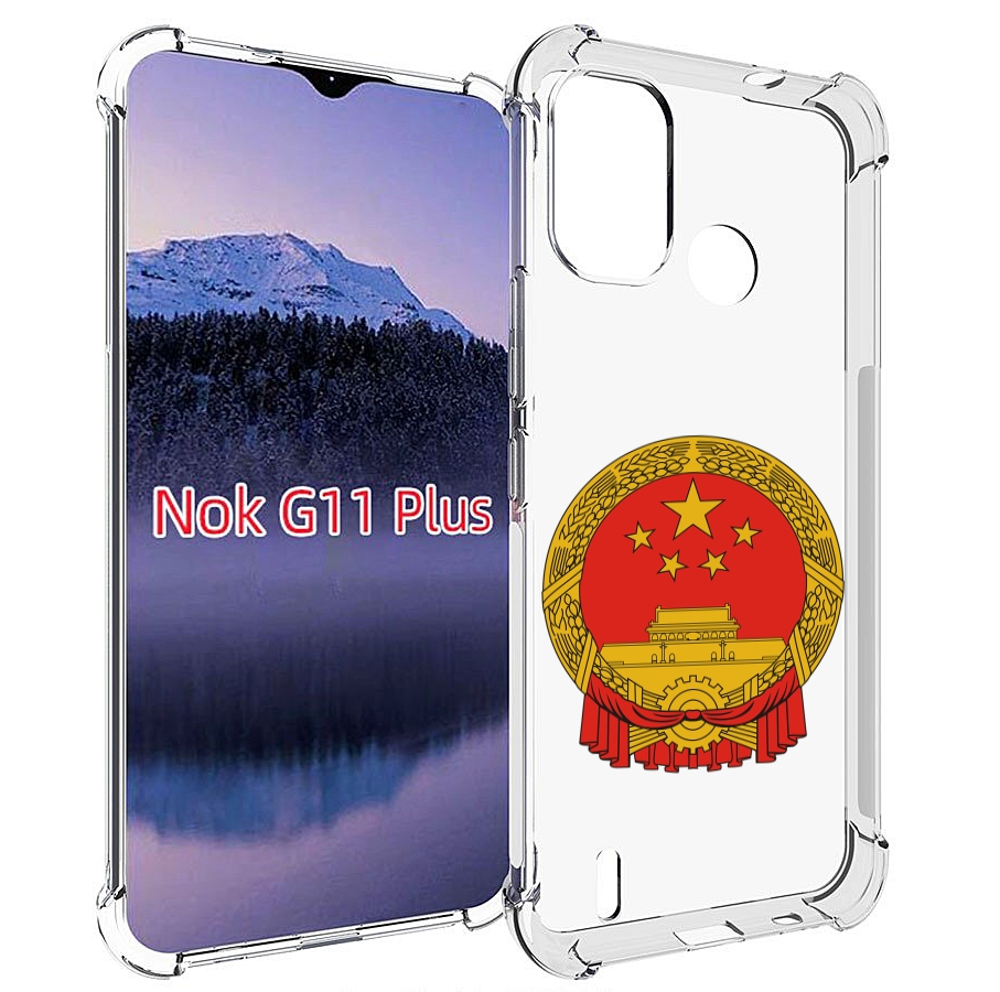 

Чехол MyPads герб-китаи для Nokia G11 Plus, Прозрачный, Tocco