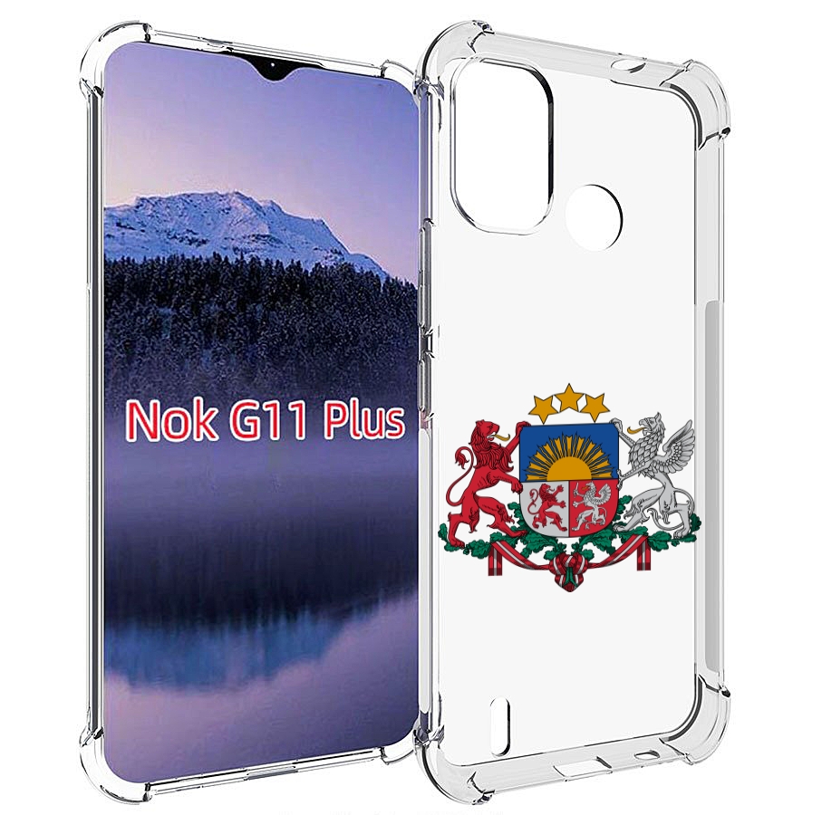 

Чехол MyPads герб-латвии для Nokia G11 Plus, Прозрачный, Tocco