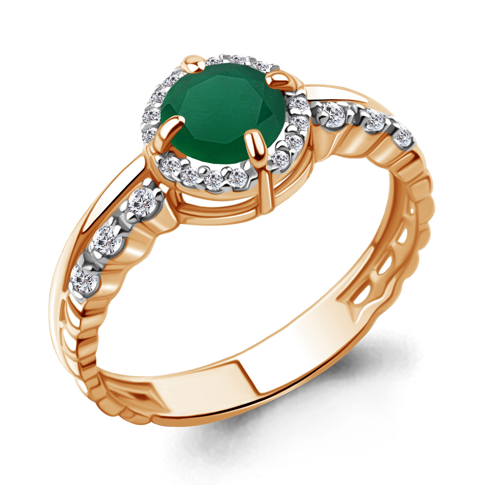

Кольцо из серебра р. , AQUAMARINE 6449209А_925_з, 6449209А_925_з