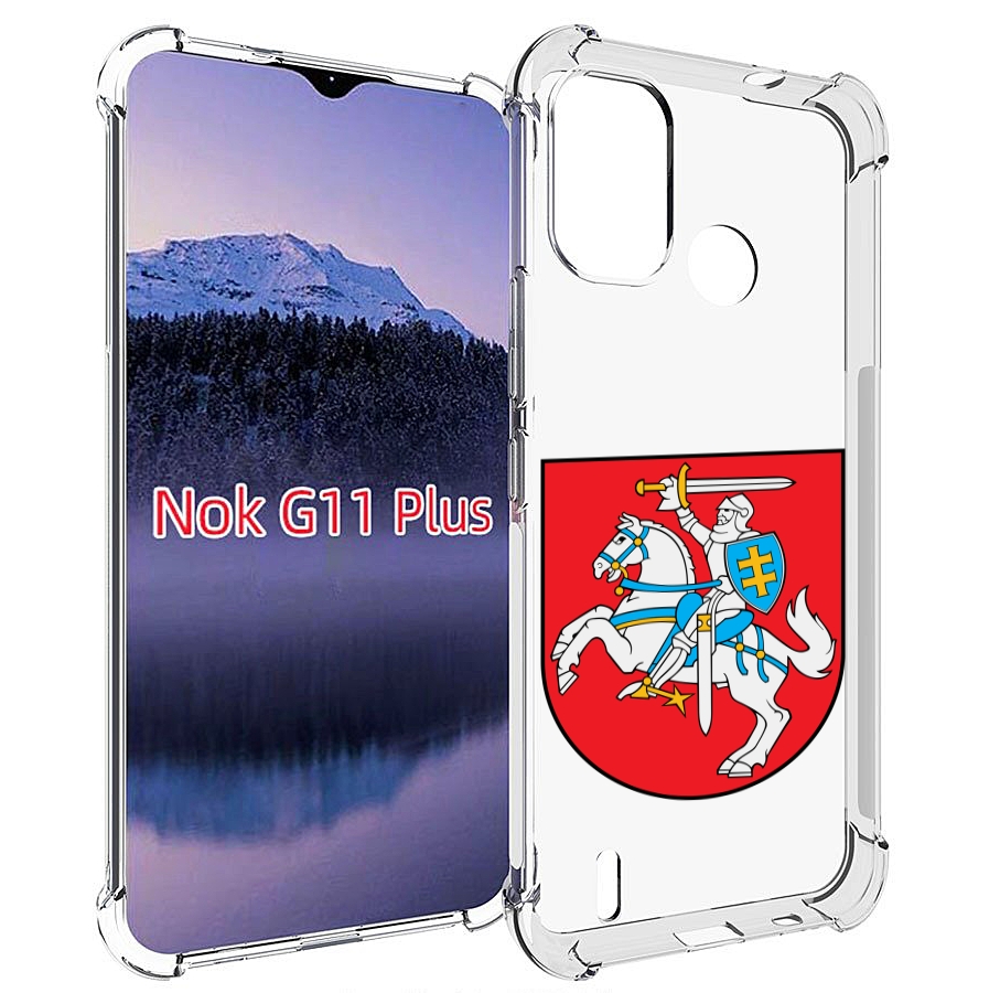 

Чехол MyPads герб-литва для Nokia G11 Plus, Прозрачный, Tocco
