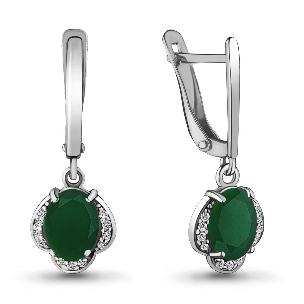 

Серьги из серебра 4717009А_925_р, 4717009А_925_р