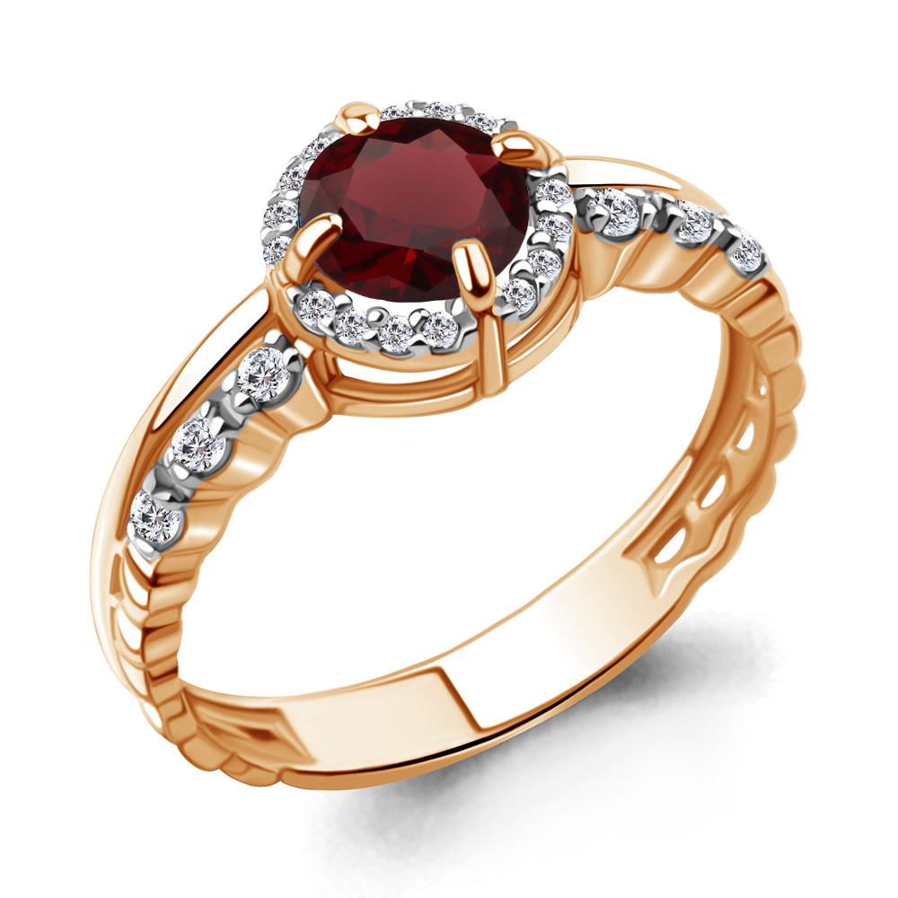 

Кольцо из серебра р.  AQUAMARINE 6449203А_925_з, 6449203А_925_з