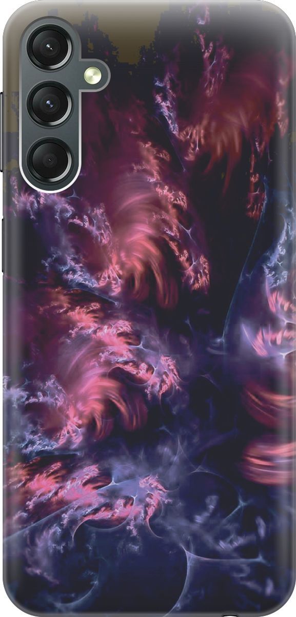 

Силиконовый чехол на Samsung Galaxy A24 с принтом "Розово-фиолетовые молнии", Розовый;фиолетовый, 159512