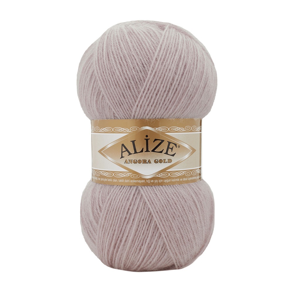 

Пряжа Alize Angora Gold, шерсть, акрил, 5х100 г, 550 м, цвет 528 лиловый, Фиолетовый