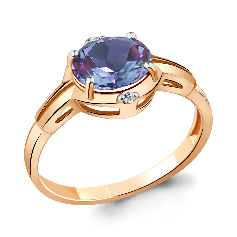 

Кольцо из серебра р. 17,5 AQUAMARINE 6448925_925_з, 6448925_925_з