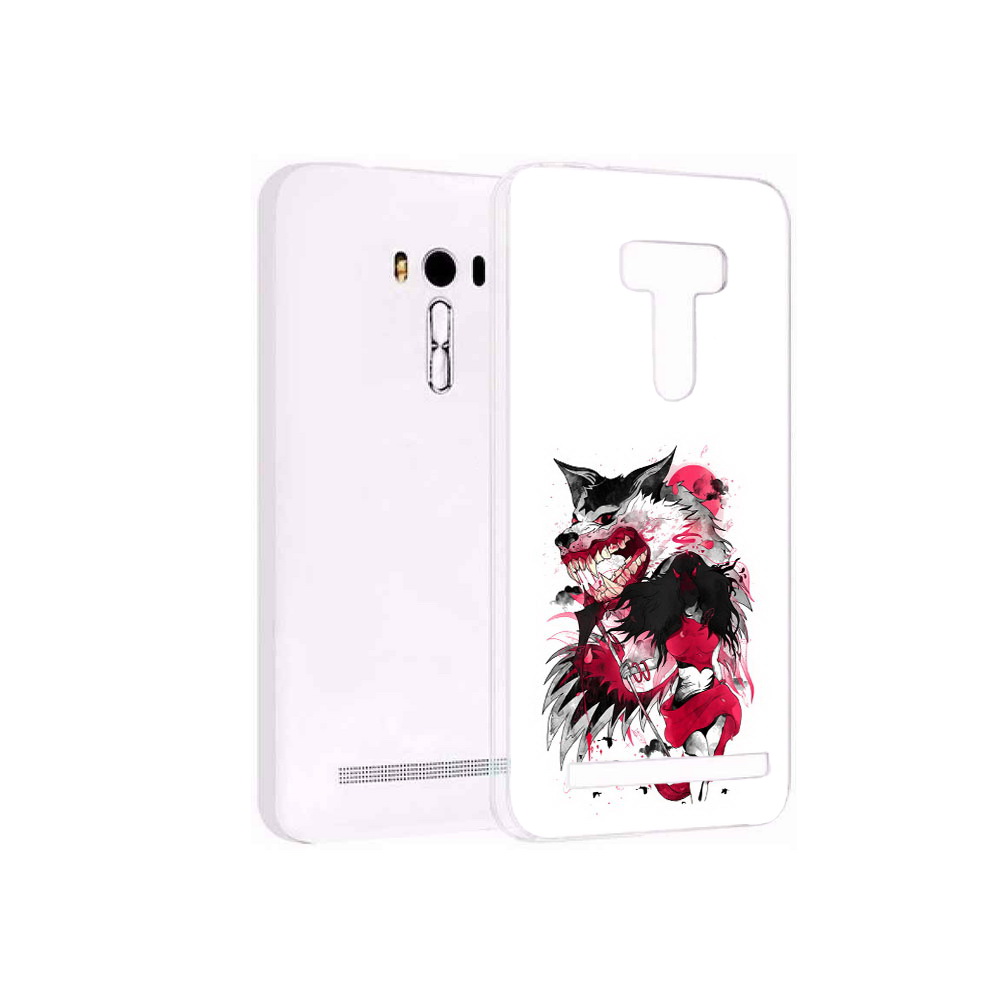 Чехол MyPads Tocco для Asus ZenFone Selfie (ZD551KL) красная шапочка