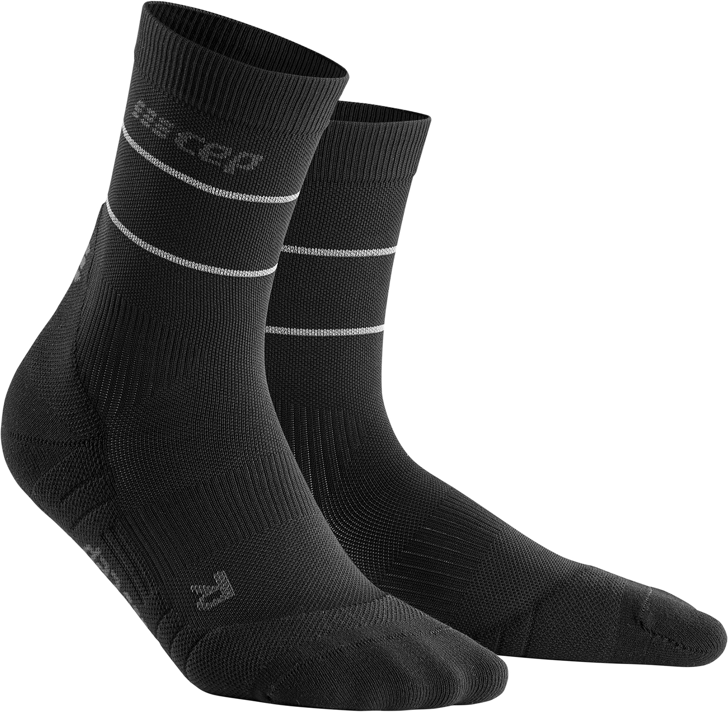 Носки женские CEP Reflective socks черные IV