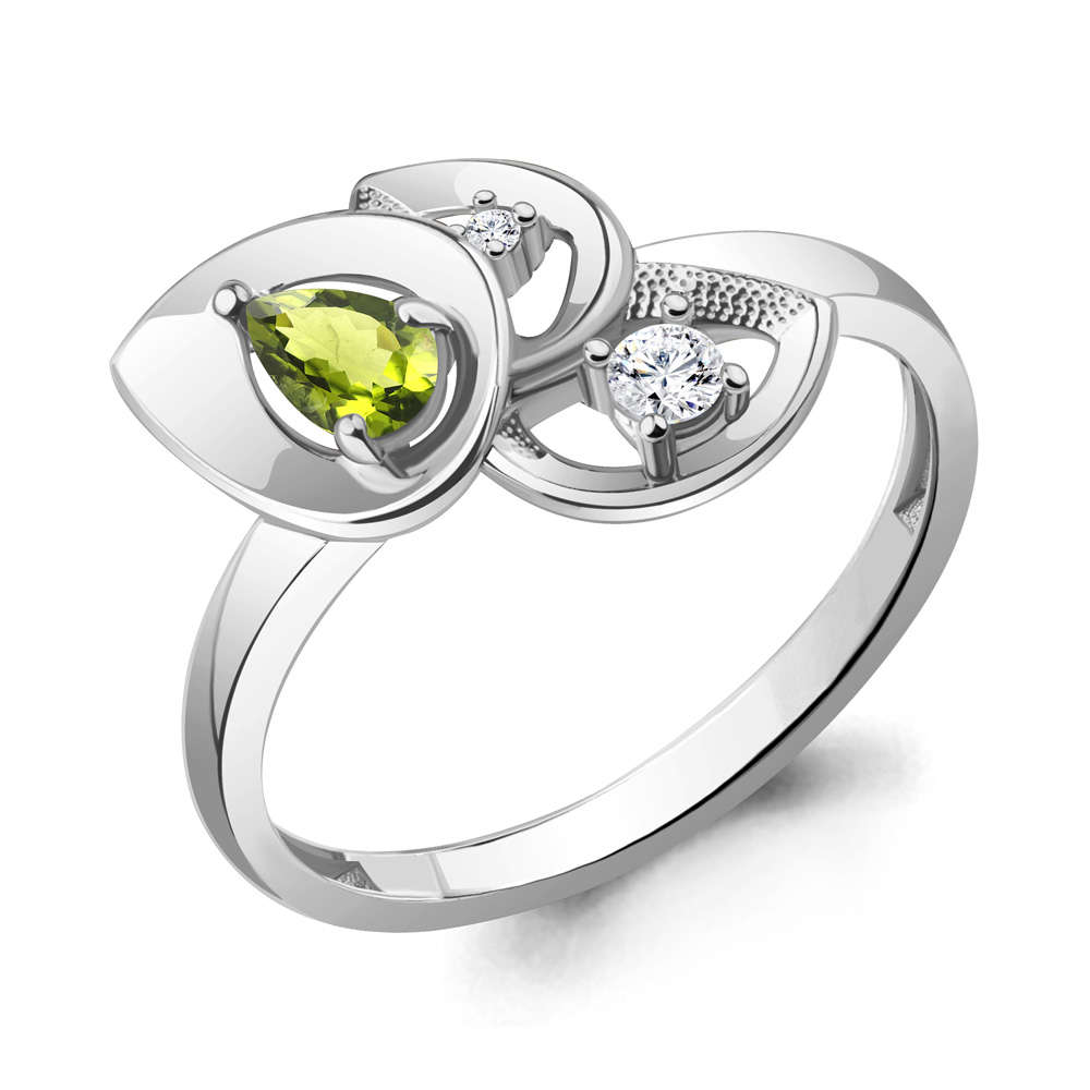 

Кольцо из серебра р. 17 AQUAMARINE 6975307А_925_р, 6975307А_925_р