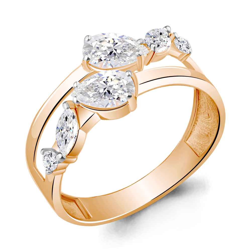 

Кольцо из серебра р. 21 AQUAMARINE 67218А_925_з, 67218А_925_з