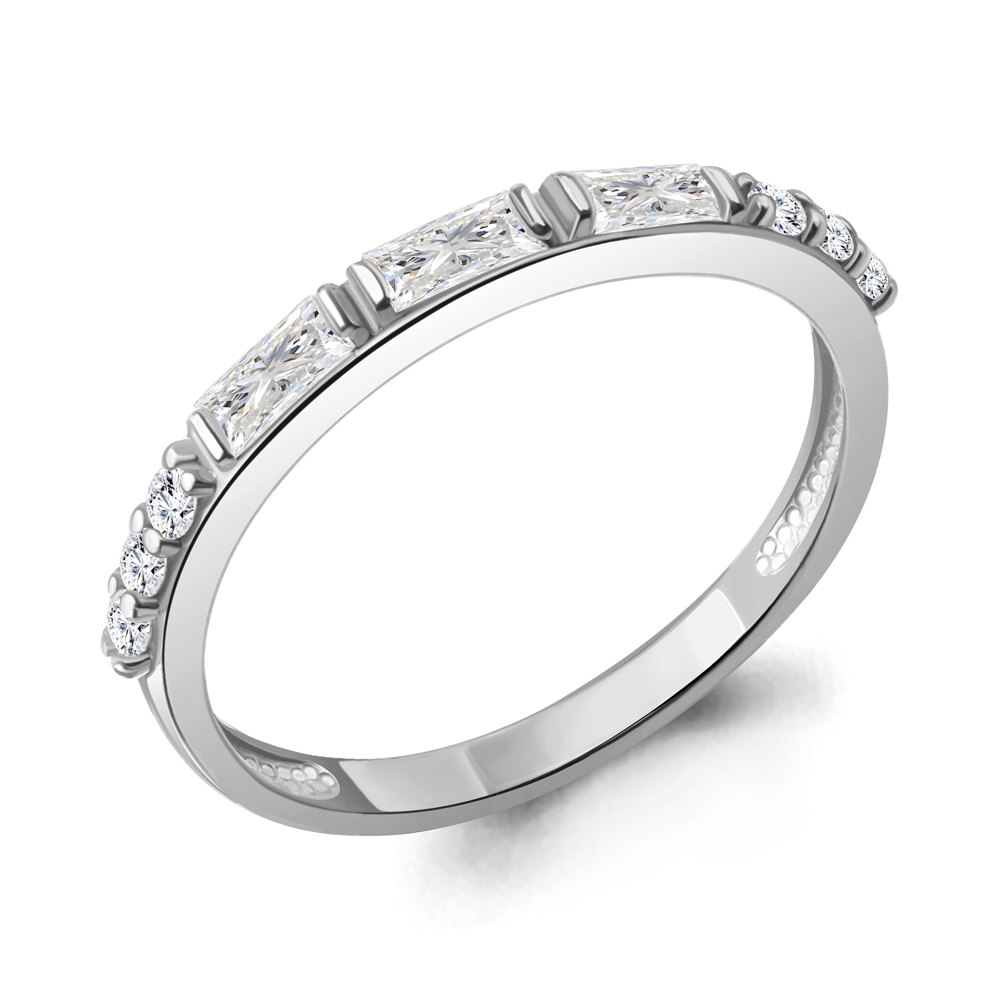 

Кольцо из серебра р. 17,5 AQUAMARINE 67794А_925_р, 67794А_925_р