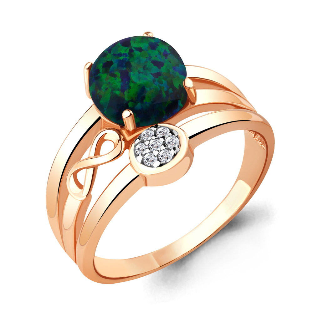 

Кольцо из серебра р. , AQUAMARINE 6577596А_925_з, 6577596А_925_з