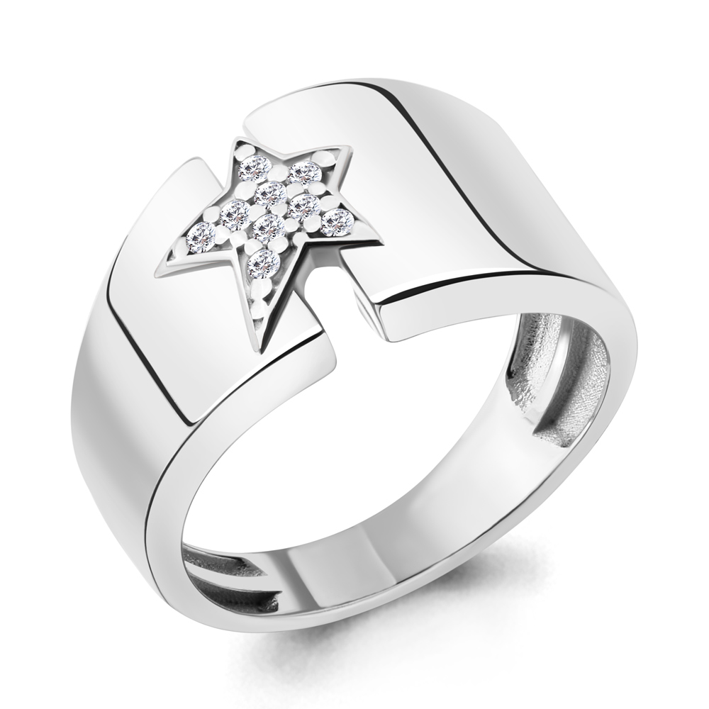 

Кольцо из серебра р. 20 AQUAMARINE 67128А_925_р, 67128А_925_р
