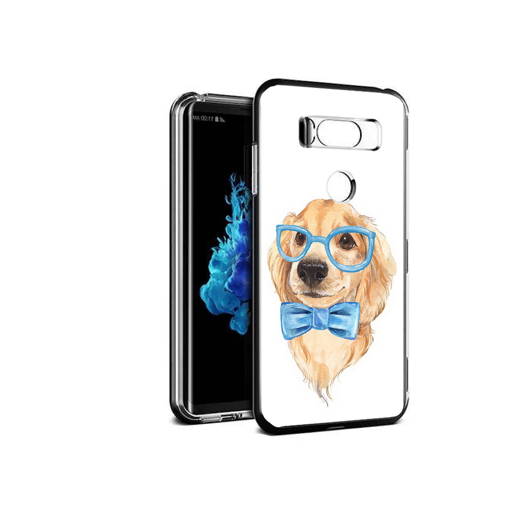 

Чехол MyPads Tocco для LG V30S Собака интеллигент, Прозрачный, Tocco