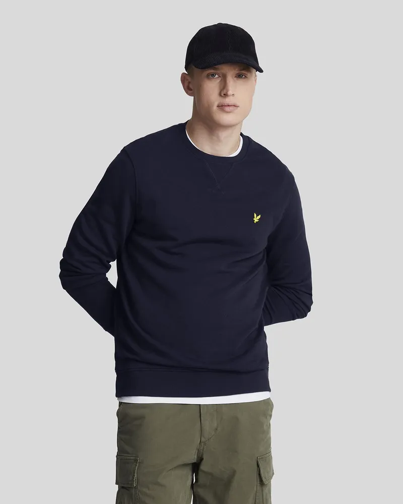 Свитшот мужской Lyle&Scott Crew Neck Sweatshirt синий L