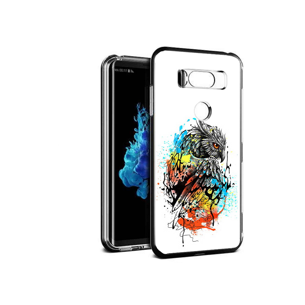 

Чехол MyPads Tocco для LG V30S Творческая сова, Прозрачный, Tocco