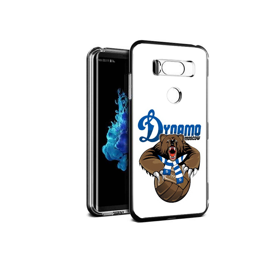 

Чехол MyPads Tocco для LG V30S ФК Динамо медведь, Прозрачный, Tocco