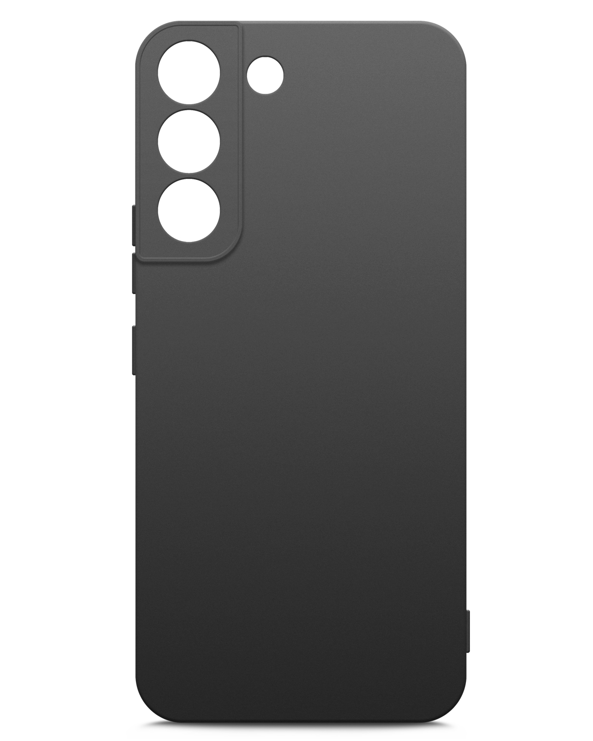 

Чехол Brozo на Samsung Galaxy S22 +, силиконовый черный(матовый), Samsung Galaxy S22 +