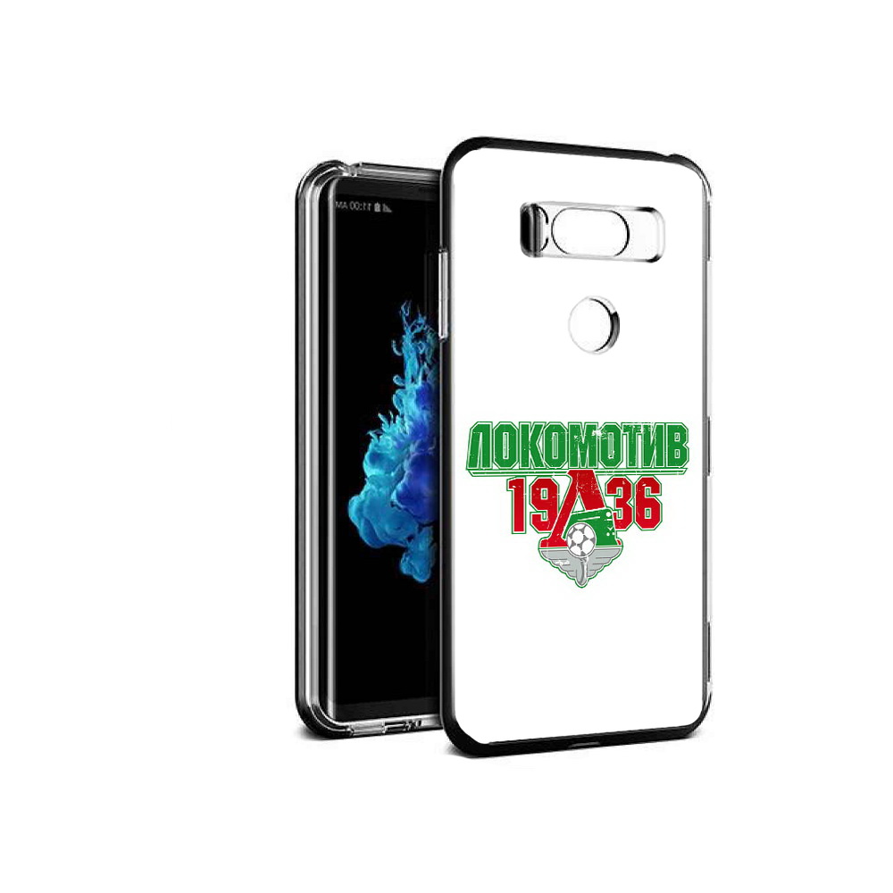 

Чехол MyPads Tocco для LG V30S ФК локомотив 1936, Прозрачный, Tocco