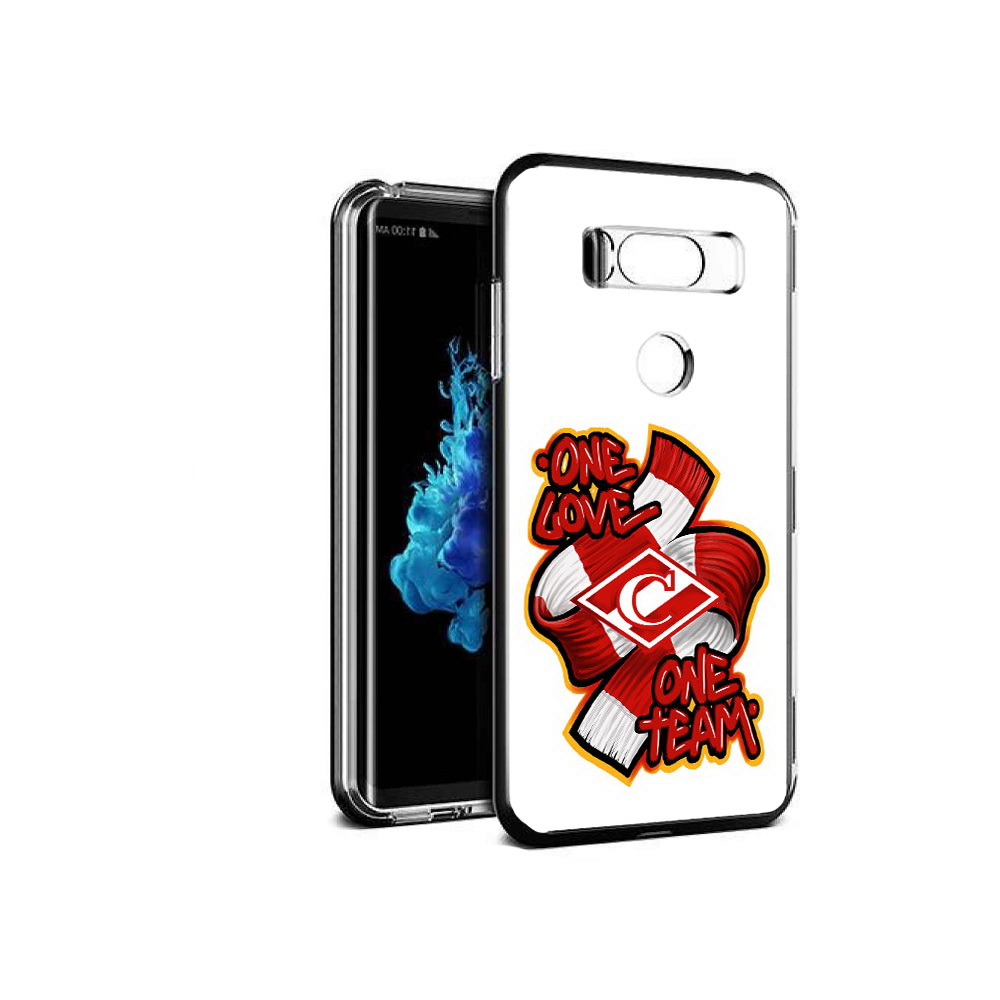 

Чехол MyPads Tocco для LG V30S ФК спарак 1 любовь, Прозрачный, Tocco